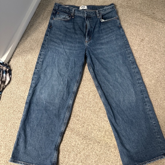 AGOLDE Kelly blue wash jeans high rise - Picture 6 of 8
